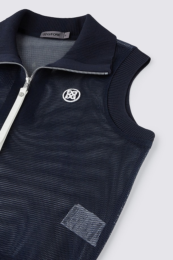 지포어-WOMEN APPAREL-MESH VEST(WOMEN)					 					 					