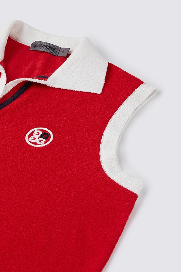 지포어-WOMEN APPAREL-TERRY SLEEVELESS(WOMEN)					 					 					