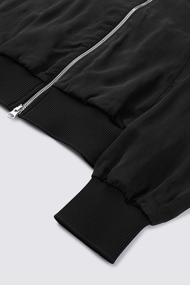 지포어-WOMEN APPAREL-SILKY BOMBER JACKET(WOMEN)					 					 					