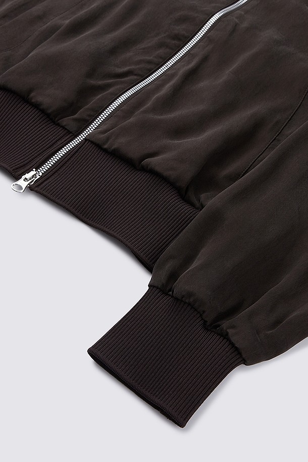 지포어-WOMEN APPAREL-SILKY BOMBER JACKET(WOMEN)					 					 					