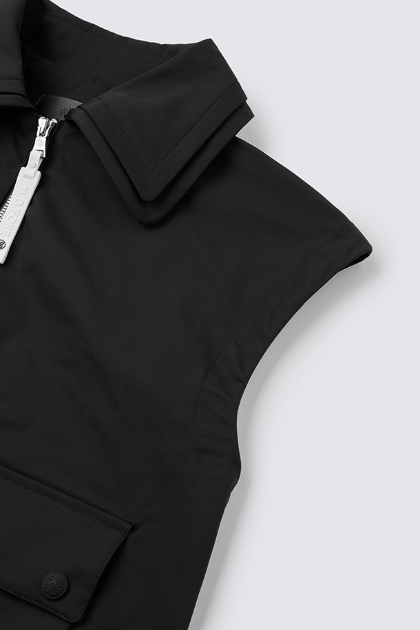 지포어-WOMEN APPAREL-FULL ZIP WOVEN VEST(WOMEN)