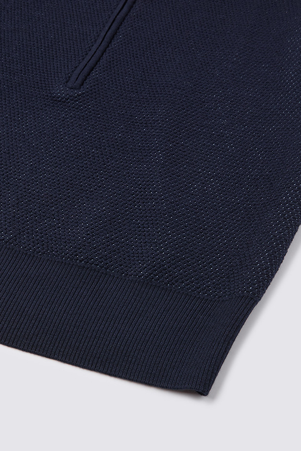 지포어-WOMEN APPAREL-QUARTER ZIP SHORT SLEEVE SWEATER(WOMEN)