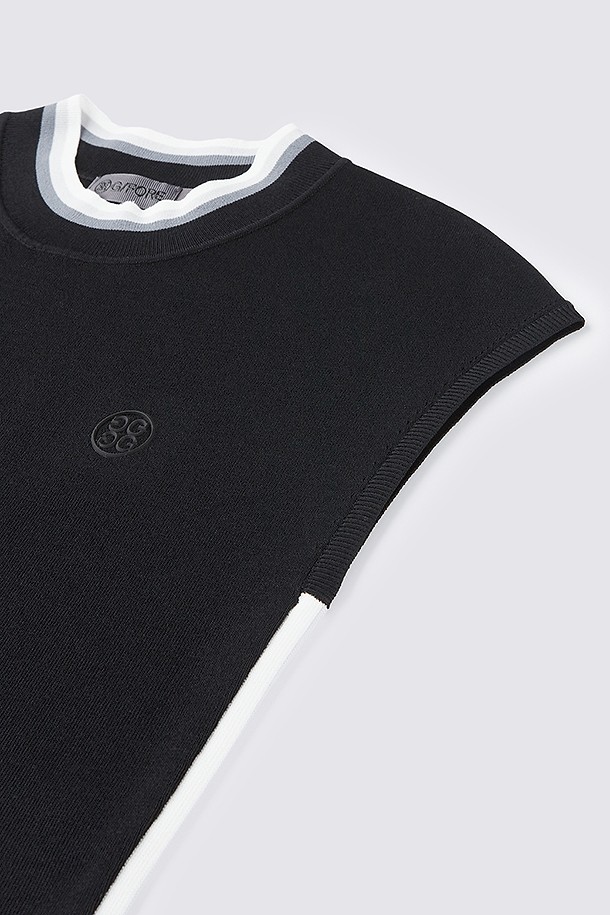 지포어-WOMEN APPAREL-MOCKNECK SLEEVELESS SWEATER(WOMEN)