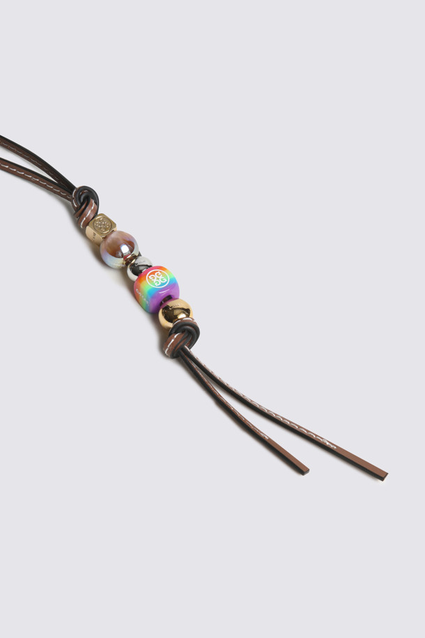 지포어-MEN ACCESSORIES-Beads Colour Strap