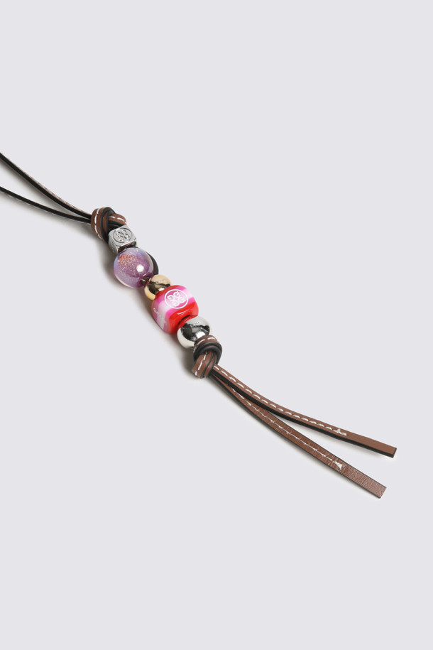 지포어-MEN ACCESSORIES-Beads Colour Strap