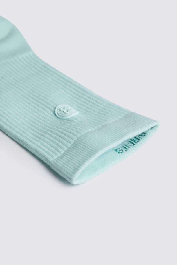 지포어-WOMEN ACCESSORIES-SOLID CREW SOCK(WOMEN)