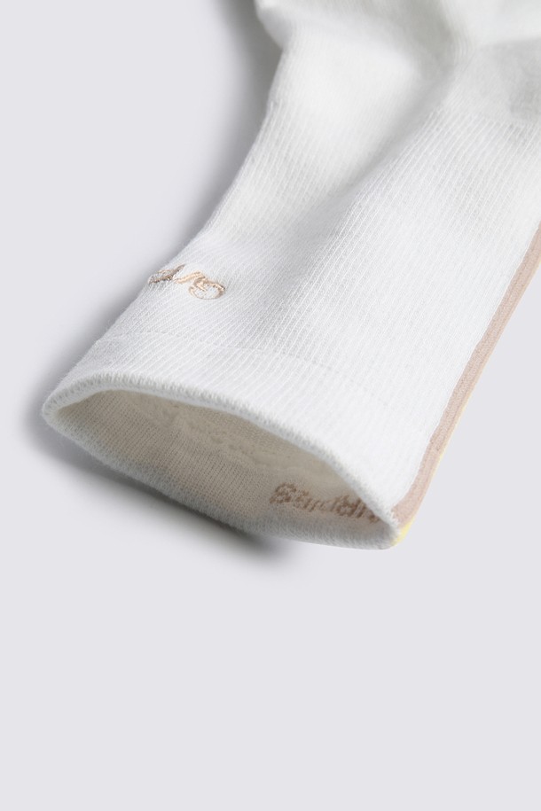 지포어-WOMEN ACCESSORIES-STRIPE MIDDLE SOCK(WOMEN)