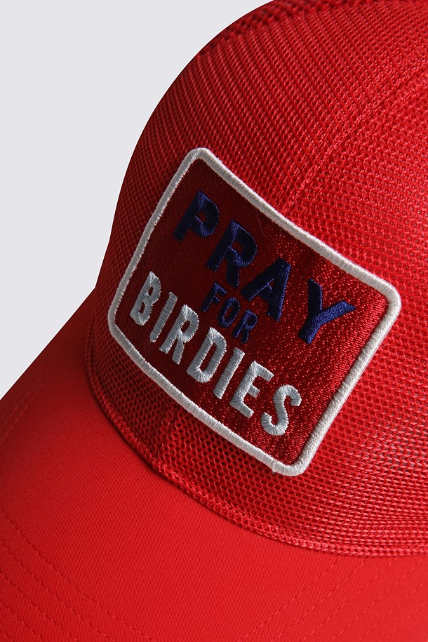 지포어-WOMEN ACCESSORIES-PRAY FOR BIRDIES MESH CAP(WOMEN)					 					 					