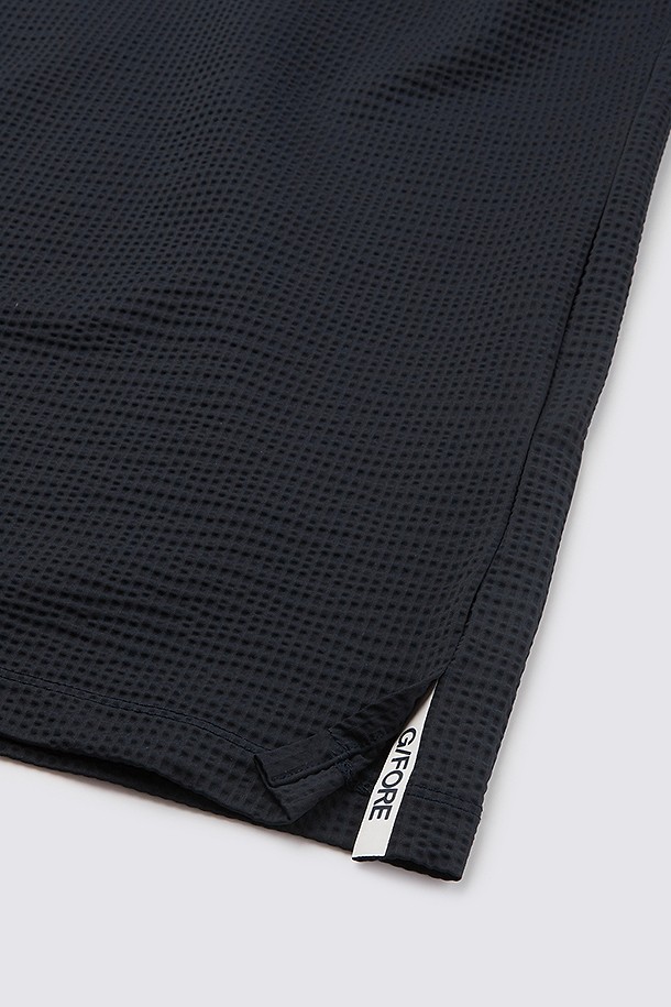 지포어- -JERSEY SEERSUCKER POLO (MEN)					 					 					