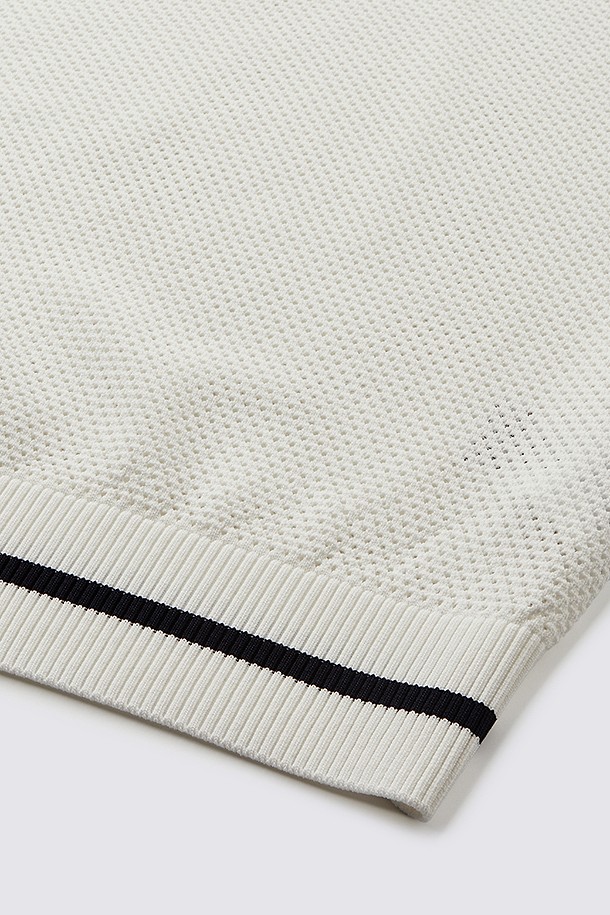 지포어-MEN APPAREL-CROCHET POLO SWEATER(MEN)					 					 					