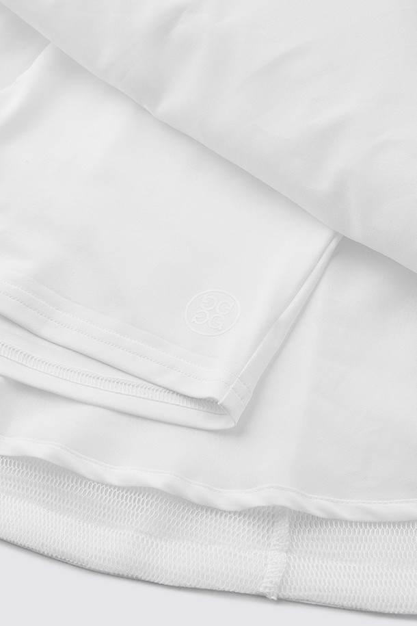 지포어-WOMEN APPAREL-MESH FLARED SKORT(WOMEN)