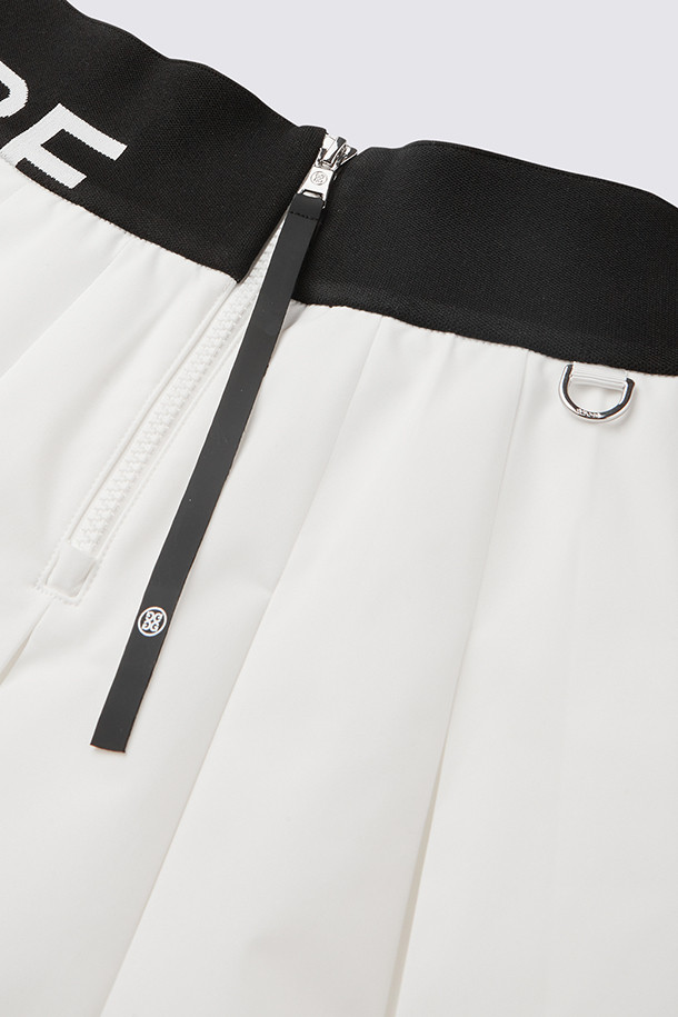 지포어-WOMEN APPAREL-STRIPED PLEATED SKIRT(WOMEN)