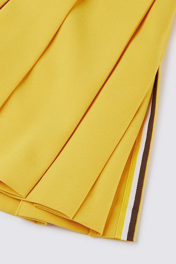 지포어-WOMEN APPAREL-STRETCH WOVEN PLEATED SKORT(WOMEN)
