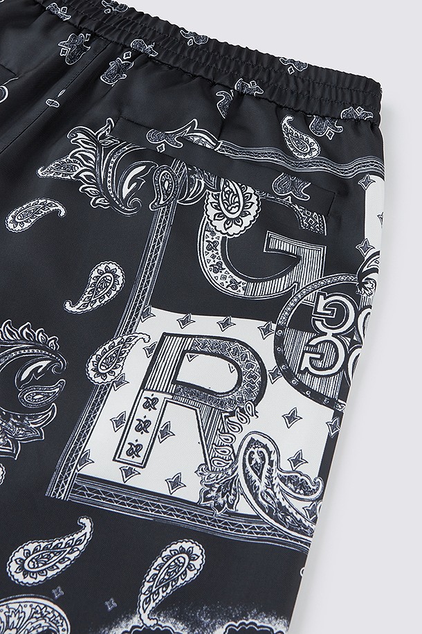 지포어-WOMEN APPAREL-PATTERNED DRAWSTRING PANT(WOMEN)					 					 					