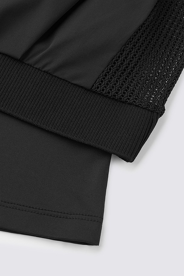 지포어-WOMEN APPAREL-MESH LAYERED T-SHIRT(WOMEN)