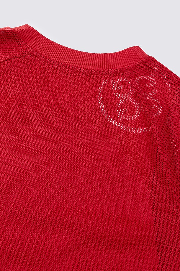 지포어-WOMEN APPAREL-MESH LAYERED T-SHIRT(WOMEN)