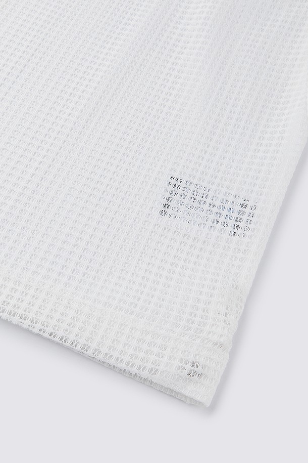 지포어-WOMEN APPAREL-OVERFIT MESH T-SHIRT(WOMEN)