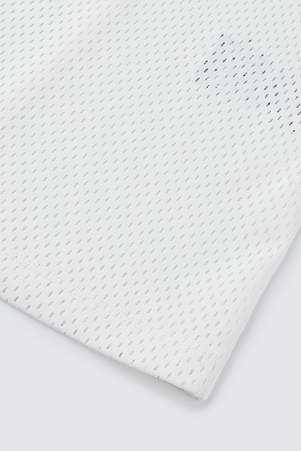 지포어-WOMEN APPAREL-MESH SLEEVELESS SLIM POLO(WOMEN)