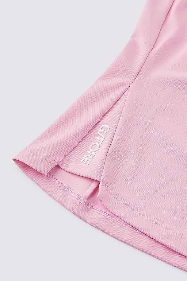 지포어-WOMEN APPAREL-SLEEVELESS POLO(WOMEN)					 					 					