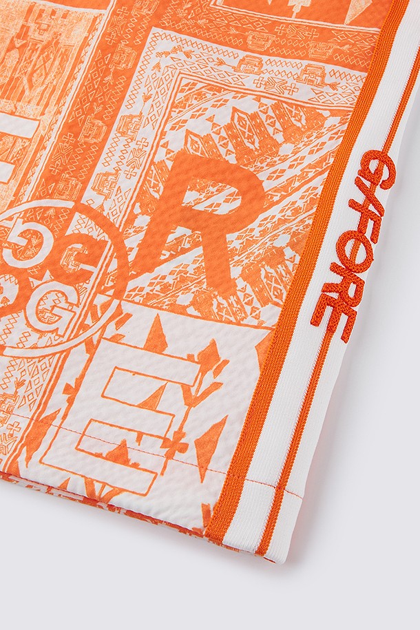 지포어-WOMEN APPAREL-SEERSUCKER PRINTED PULLOVER (WOMEN)				 					 					