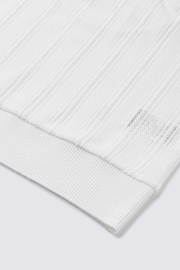 지포어-WOMEN APPAREL-LACE ROUND T-SHIRT(WOMEN)					 					 					