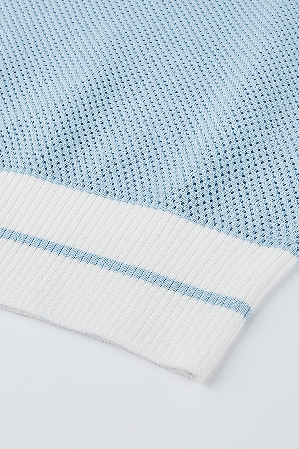 지포어-WOMEN APPAREL-MESH CREWNECK SWEATER(WOMEN)