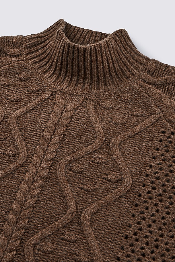 지포어-WOMEN APPAREL-CABLE KNIT PULLOVER (SLEEVELESS SET)(WOMEN)					 					 					