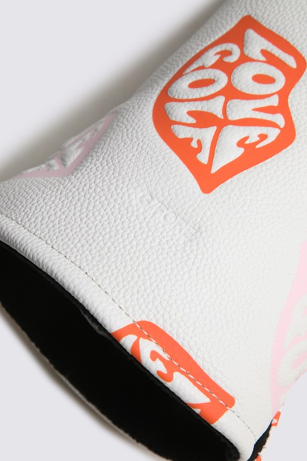 지포어-MEN ACCESSORIES-EMBOSSED LEATHER DRIVER HEADCOVER