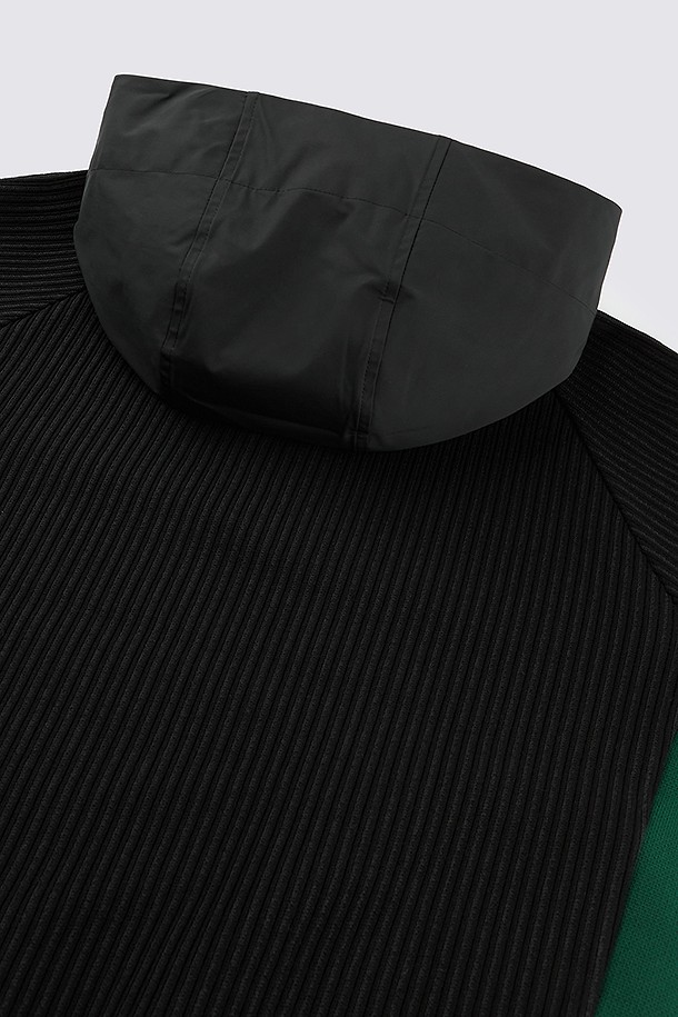 지포어-MEN APPAREL-QUARTER ZIP HOODIE SWEATER(MEN)				 					 					
