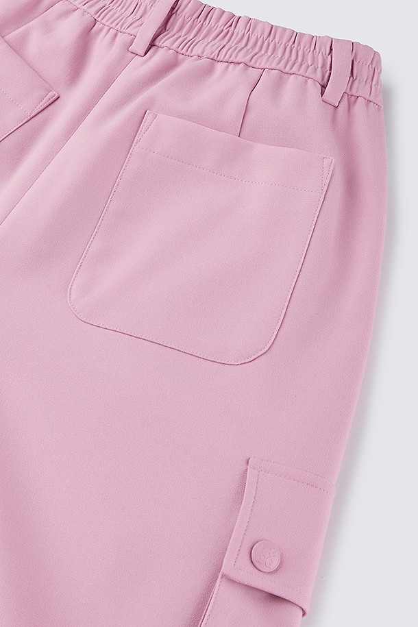 지포어-WOMEN APPAREL-STRETCH WOVEN WIDE LEG PANT(WOMEN)