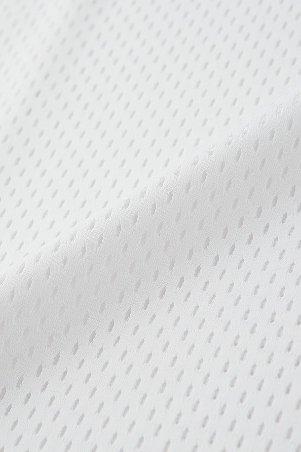 지포어-WOMEN APPAREL-MESH SLEEVELESS SLIM POLO(WOMEN)