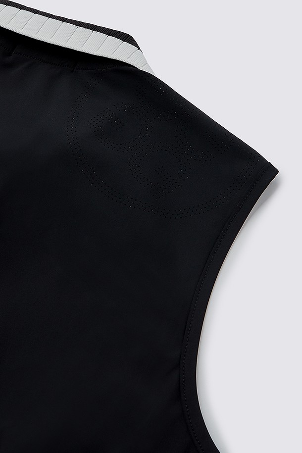 지포어-WOMEN APPAREL-SLEEVELESS POLO(WOMEN)					 					 					