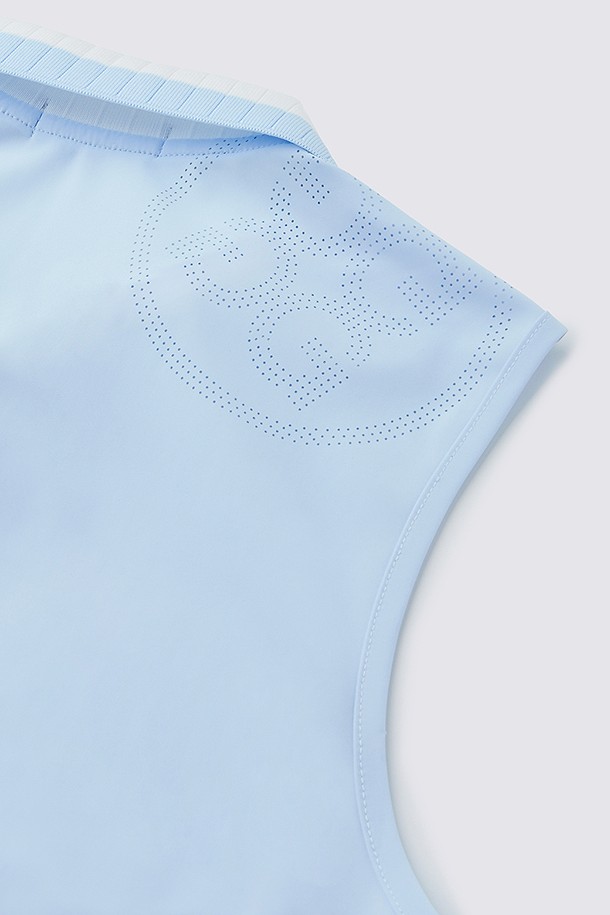 지포어-WOMEN APPAREL-SLEEVELESS POLO(WOMEN)					 					 					