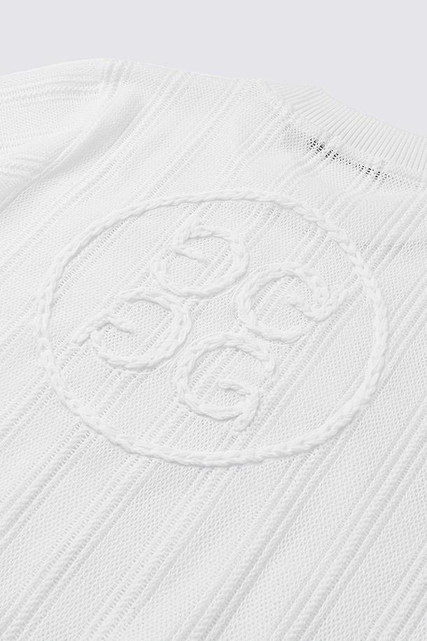 지포어-WOMEN APPAREL-LACE ROUND T-SHIRT(WOMEN)					 					 					