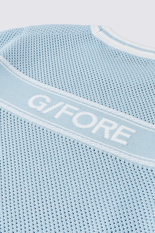 지포어-WOMEN APPAREL-MESH CREWNECK SWEATER(WOMEN)