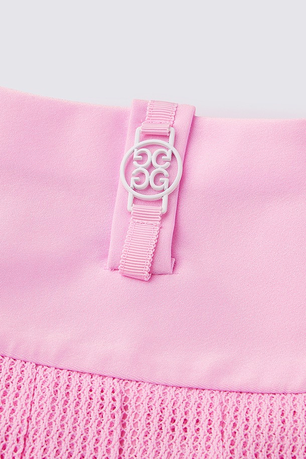 지포어-WOMEN APPAREL-MESH PLEATED SKORT(WOMEN)