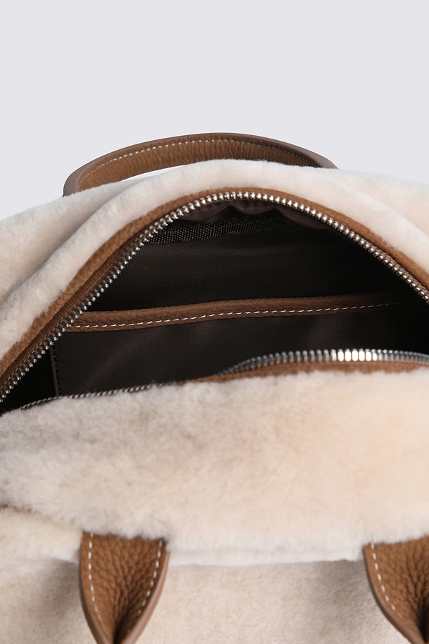 지포어-WOMEN ACCESSORIES-SHEARLING TOTE(WOMEN)