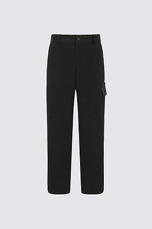 SWEAT SET-UP PANT (MEN)_BLACK-a