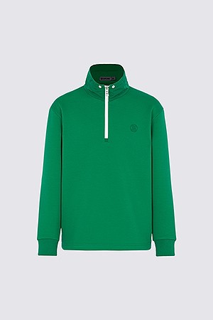 HALFZIP TECH PULLOVER (MEN)_GREEN-a