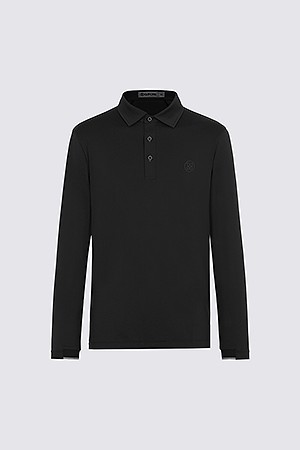 WARM TOUCH PERFORMANCE POLO(MEN)_BLACK-a
