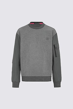 TECH WOOL PULLOVER (MEN)_GREY-a