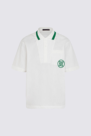 SHORT SLEEVE SHIRT (MEN)		_WHITE-a