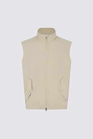 WOVEN HYBRID VEST(MEN)					 					 					_BEIGE-a
