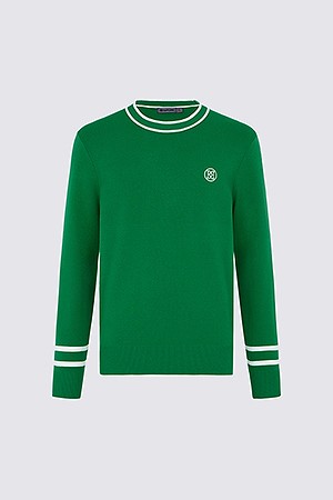 CREWNECK SWEATER(MEN)					 					 					_GREEN-a