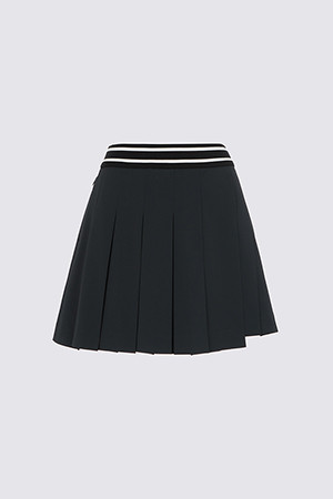 PLEATED CULOTTE(WOMEN)_BLACK-a
