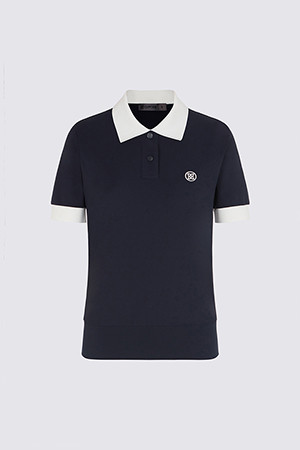 CORE PIQUÉ POLO (WOMEN)					 					 					_NAVY-a