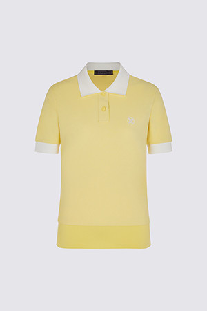 CORE PIQUÉ POLO (WOMEN)					 					 					_YELLOW-a