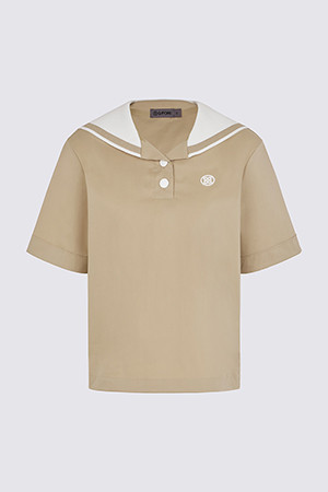 SAILOR COOLTOUCH PULLOVER (WOMEN)					 					 					_BEIGE-a