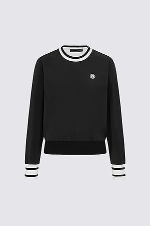 KNIT HYBRID PULLOVER (WOMEN)