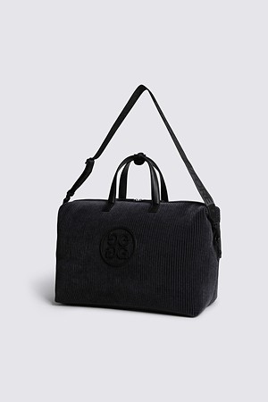 CORDUROY BOSTON BAG_NAVY-a